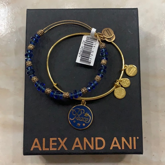 Alex and Ani Jewelry Alex And Ani Holiday Peace Set Of 2 Charm